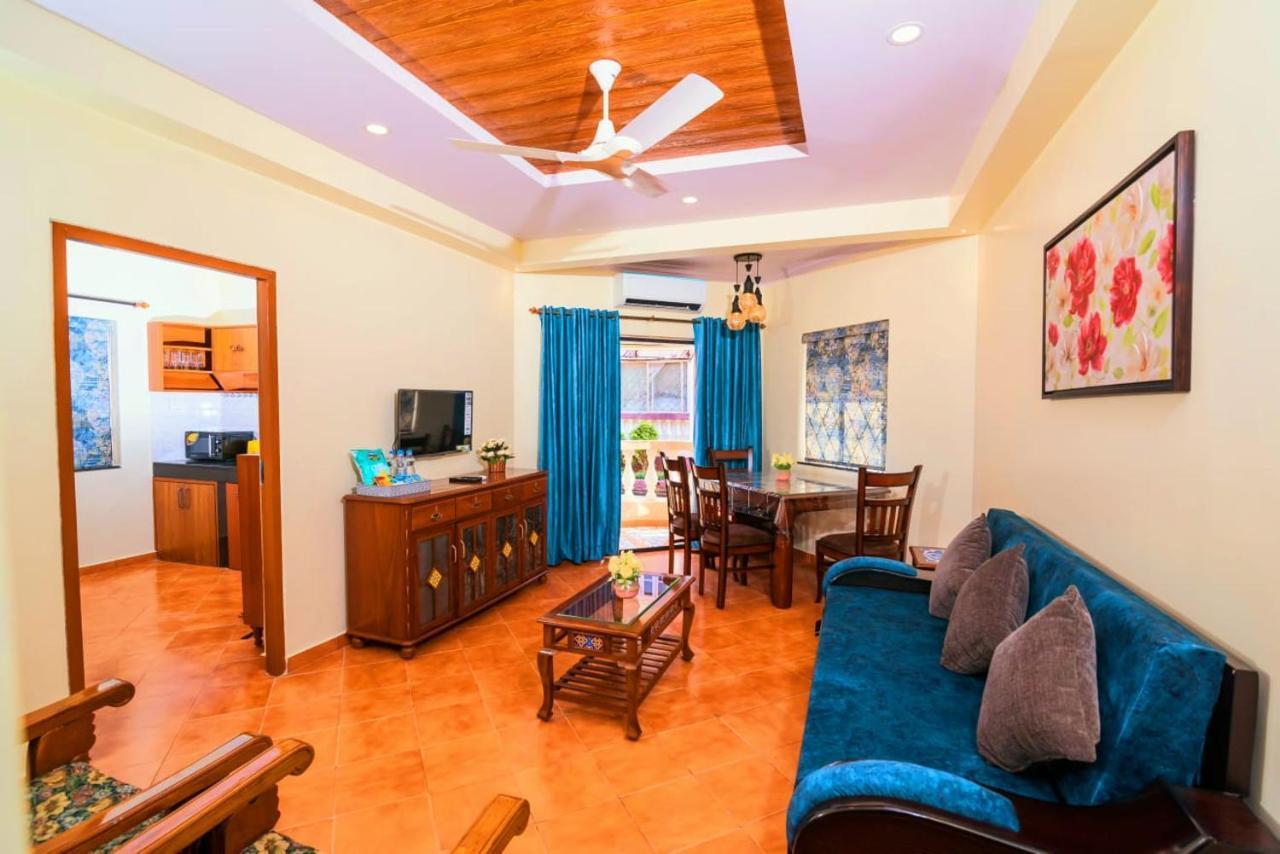 'Golden Sea Shell' 1 Bhk Beach Apartment بيناوليم المظهر الخارجي الصورة